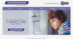 Desktop Screenshot of easyviewblinds.com.au