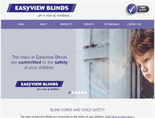 Tablet Screenshot of easyviewblinds.com.au